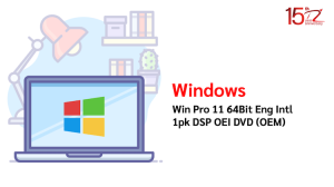 ภาพประกอบหัวข้อ Win Pro 11 64Bit Eng Intl 1pk DSP OEI DVD (OEM) (Win Pro 11 64Bit Eng Intl 1pk DSP OEI DVD (OEM))